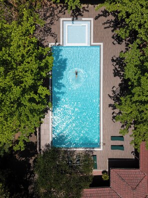 Outdoor pool, open 8:30 AM to 7:00 PM, pool loungers - Tree of Life Nature Resort (Harispattuwa)