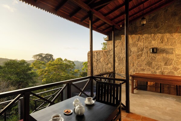 Villa Deluxe | Vue du balcon