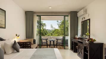 Deluxe-dobbeltværelse - bjergudsigt | Udsigt fra balkon