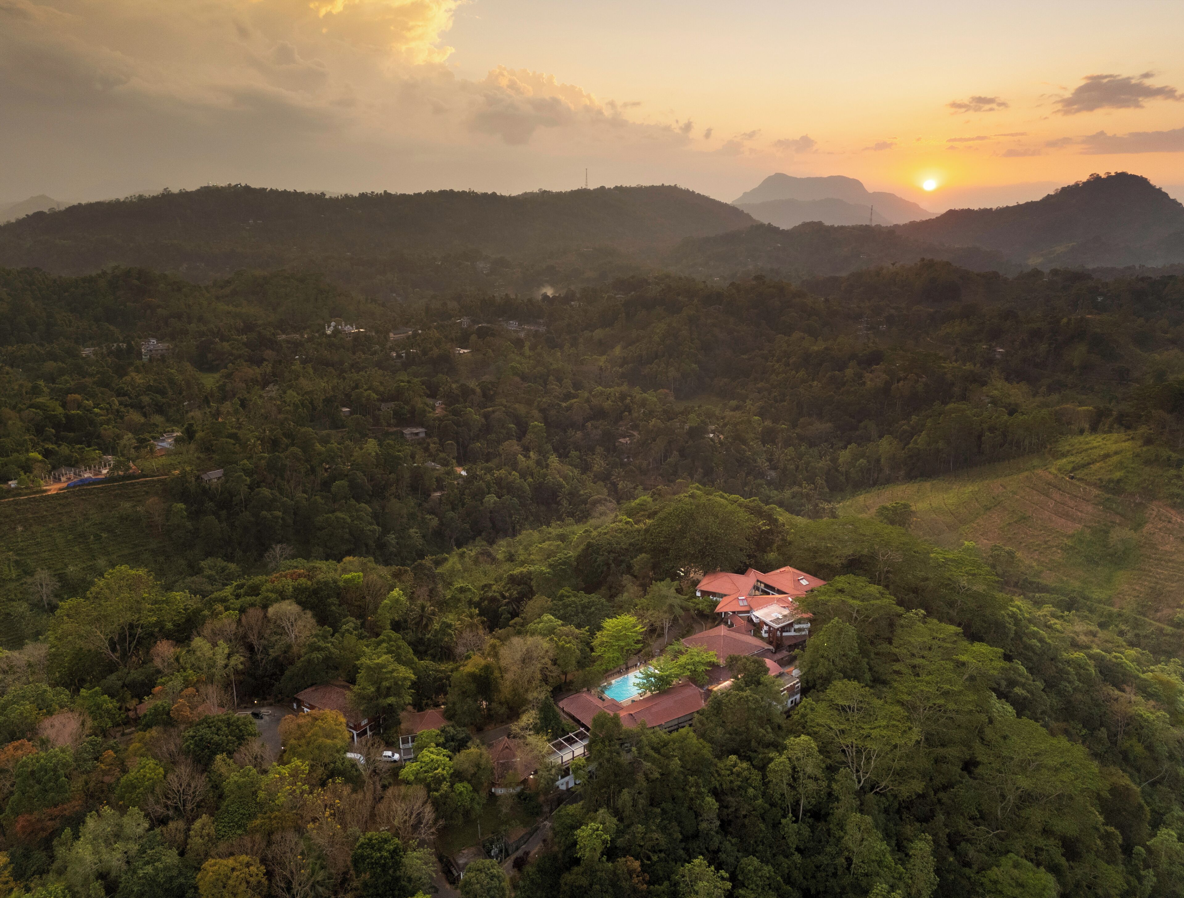 Façade de l’hébergement - soirée/nuit