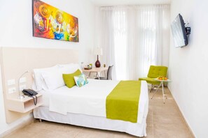 Minibar, in-room safe, blackout drapes, free WiFi