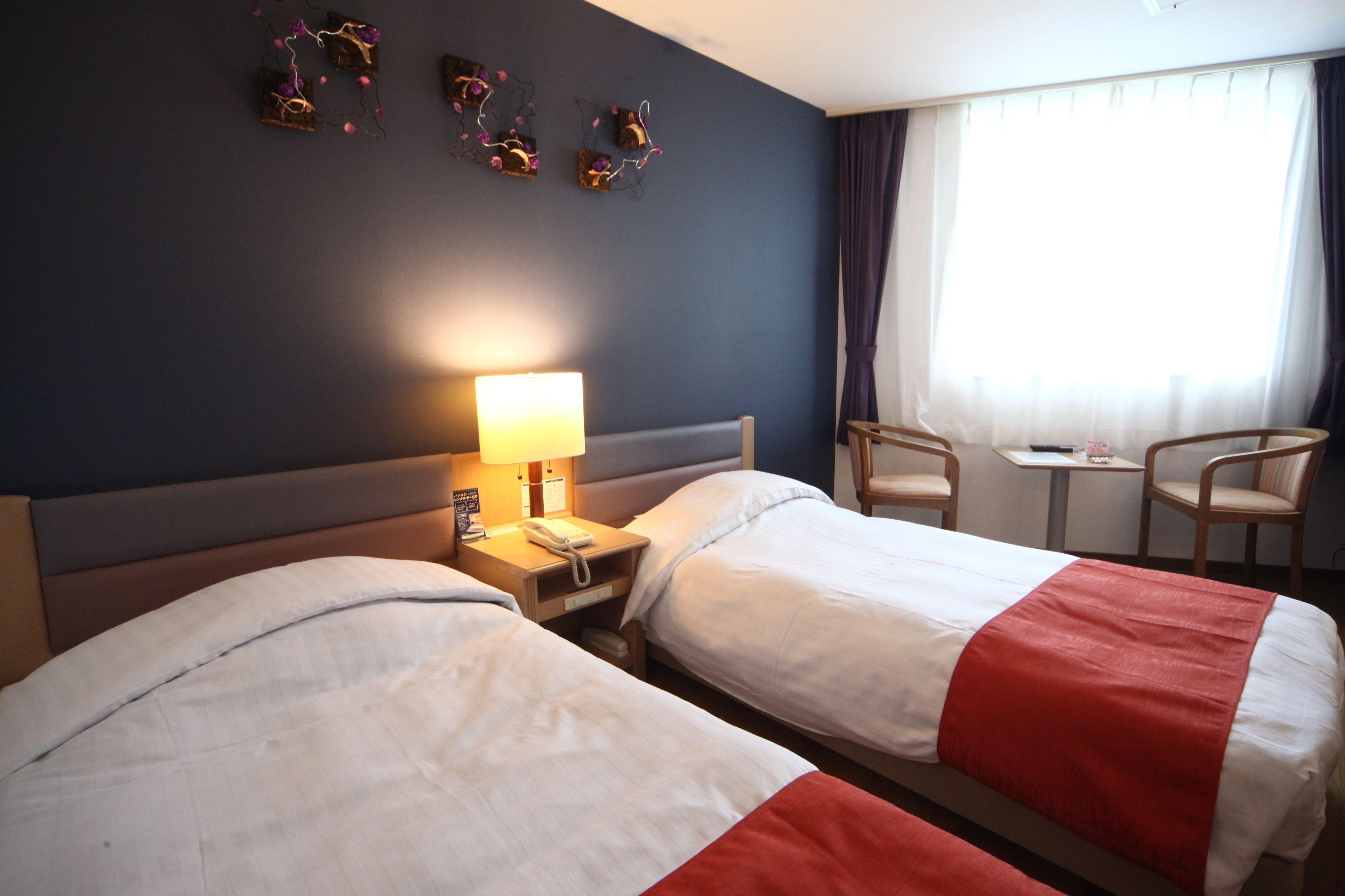 economy twin room, 2 single beds, non smoking | free wifi, bed sheets