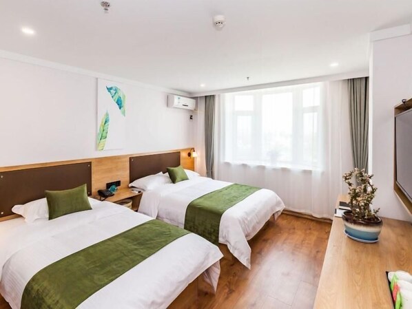 Wifi gratis y ropa de cama 