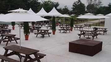 Aire de pique-nique/barbecue