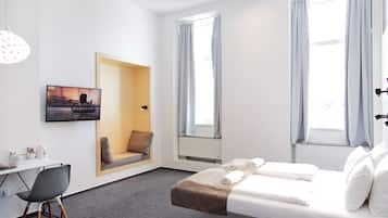 Schallisolierte Zimmer, Bügeleisen/Bügelbrett, kostenloses WLAN