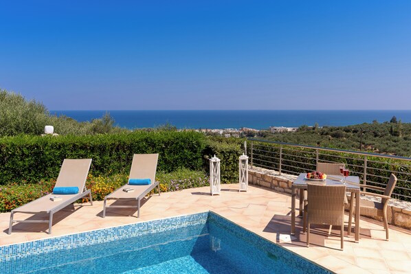 Two Bedroom Villa with Private Pool & Sea View | View from room