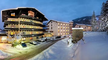 Front of property – evening/night