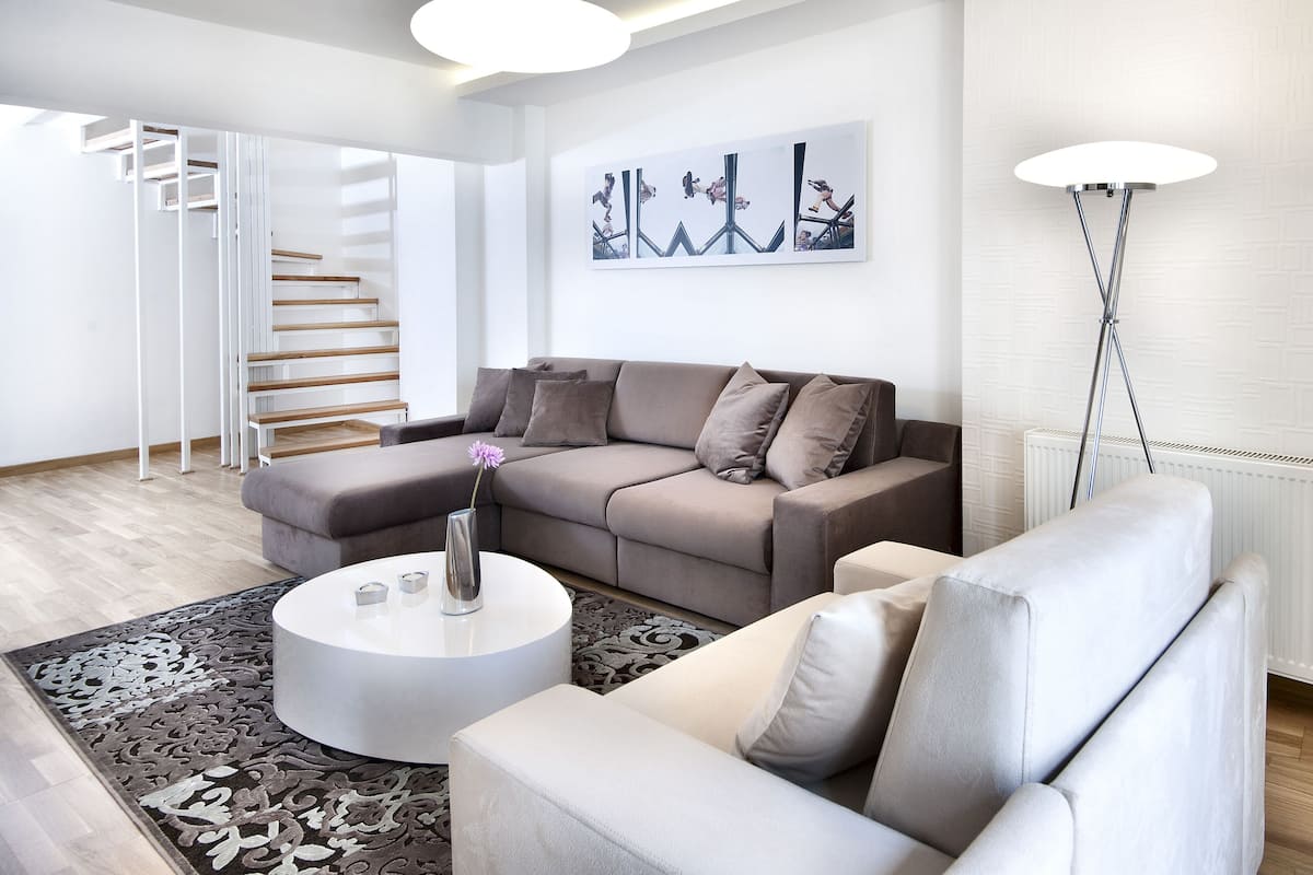 Deluxe Duplex Suite | 1 bedroom, Egyptian cotton sheets, premium bedding, down duvets