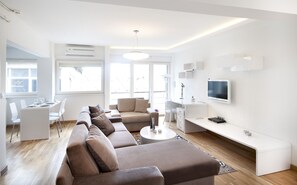 Maisonette, Terrasse | Bettwäsche aus ägyptischer Baumwolle, hochwertige Bettwaren