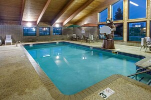 Una piscina techada