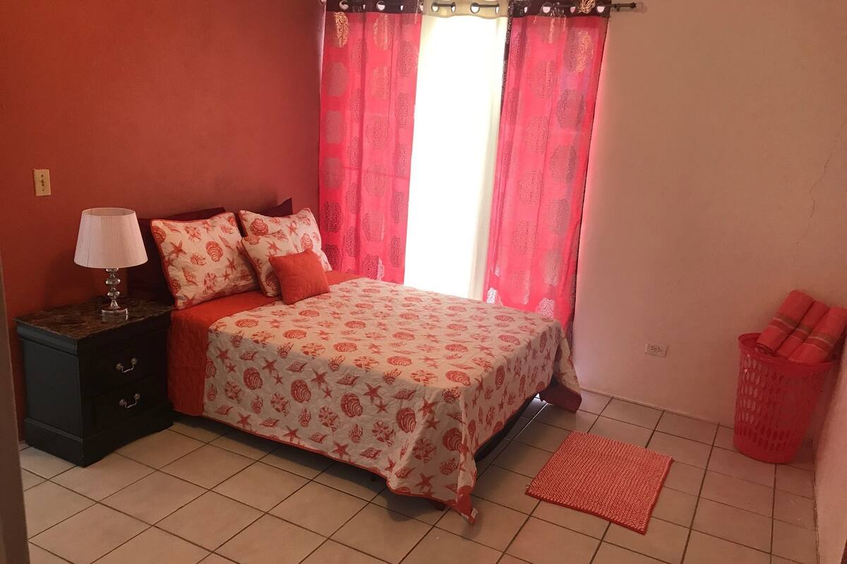 1 bedroom, blackout curtains, iron/ironing board, Internet