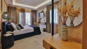 Phòng Suite Superior, quang cảnh biển | 1 phòng ngủ, trang trí khác biệt