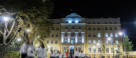 Front of property - evening/night