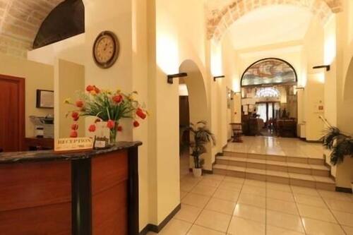 Interior entrance