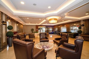 Sala de estar en el lobby