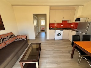 Apartment, 1 Bedroom | Living area