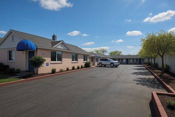 Majoituspaikan julkisivu