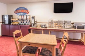 Gratis frukostbuffé varje dag 