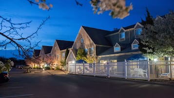 Front of property - evening/night
