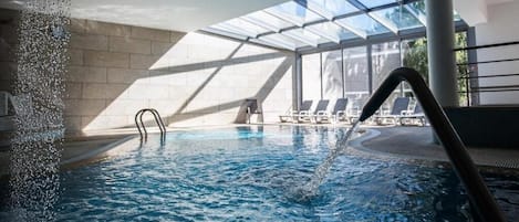 2 indoor pools, seasonal outdoor pool