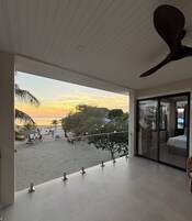 Villa Deluxe, 4 habitaciones, vistas a la playa | Vistas del balcón