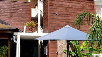 Façade de l’hébergement