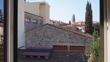 Blick von der Unterkunft