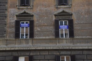 Façade de l’hébergement