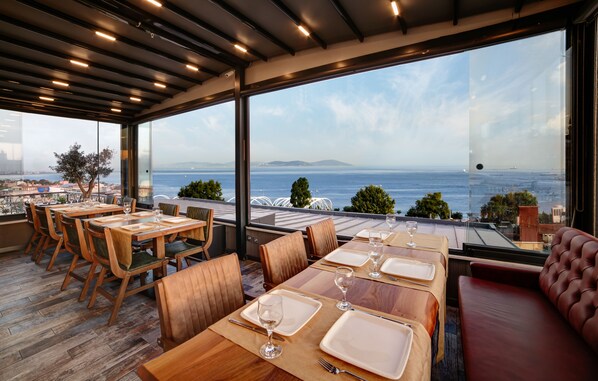 Terrasse sur le toit