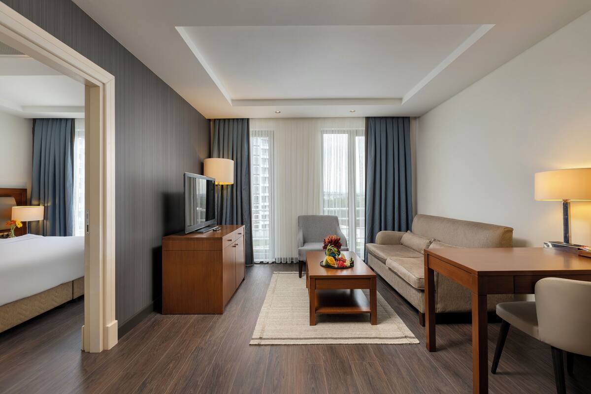 Deluxe Room | 高級寢具、迷你吧、客房內保險箱、書桌