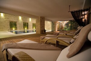 サウナ、スチームサウナ、トルコ風呂 / ハマム、ボディ トリートメント、アロマテラピー、スウェーデン式マッサージ