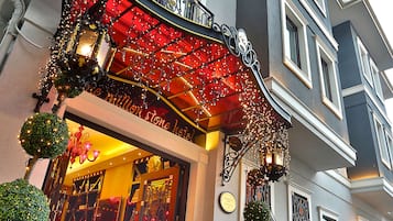 Entrada de la propiedad