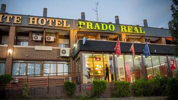Voorkant van accommodatie