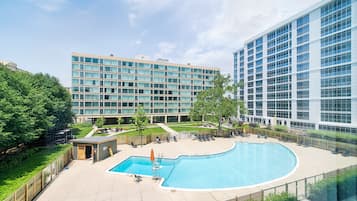 Seasonal outdoor pool