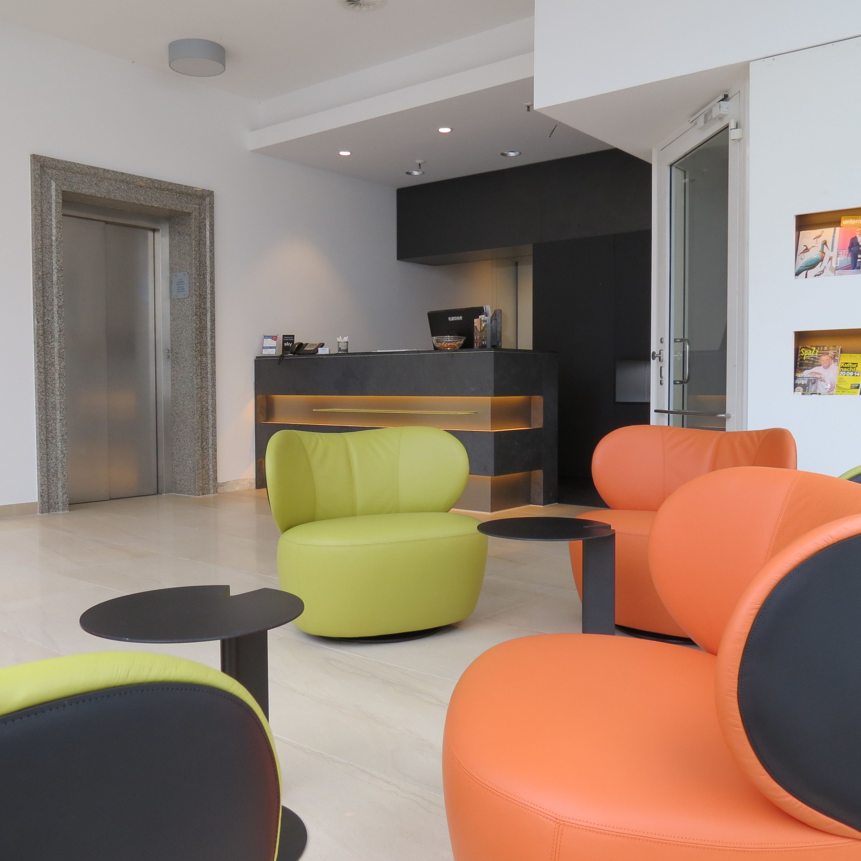 check-in/check-out kiosk