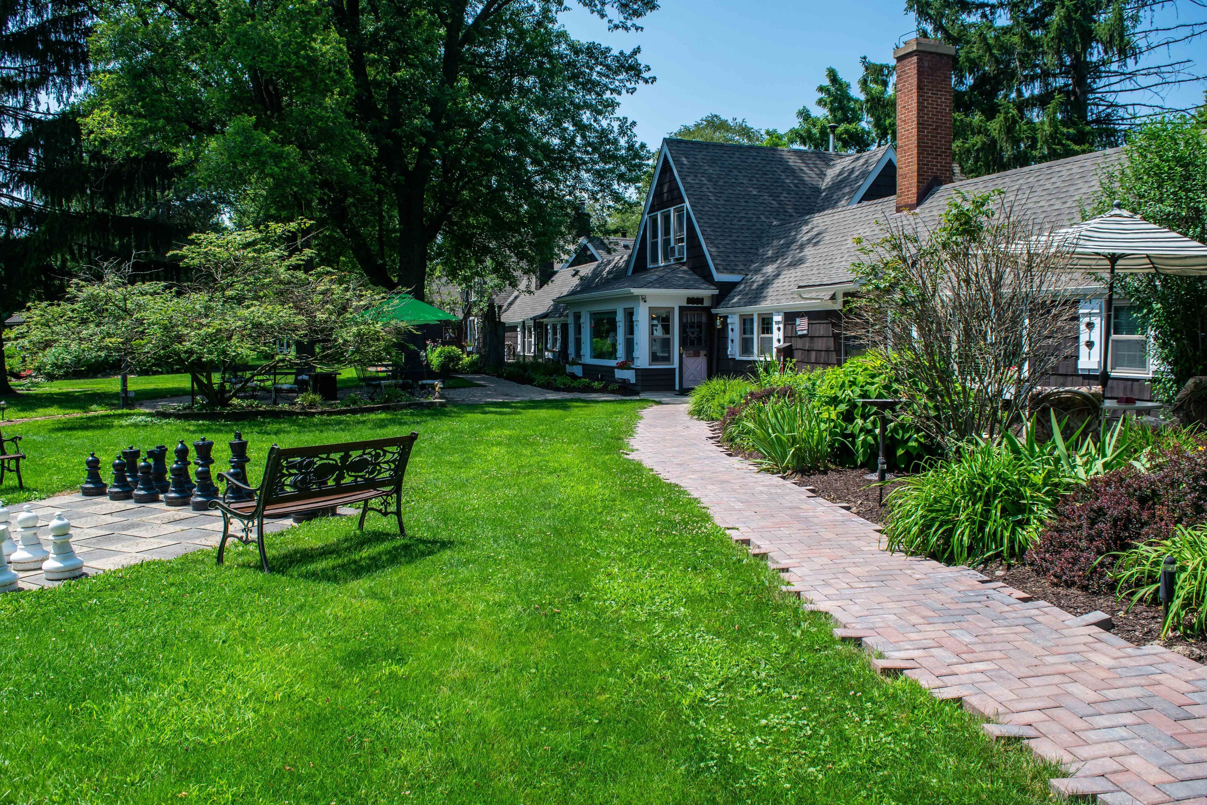 Fassade der Unterkunft