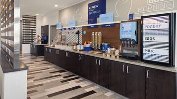 Free buffet breakfast