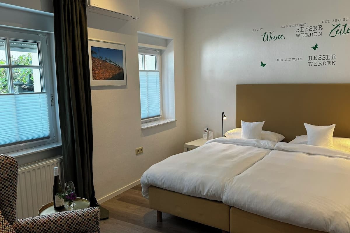 Economy Double or Twin Room, Air conditioning | 1 bedroom, premium bedding, minibar, in-room safe