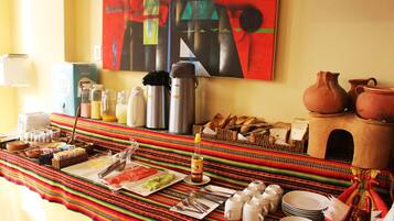 Petit-déjeuner buffet compris tous les jours