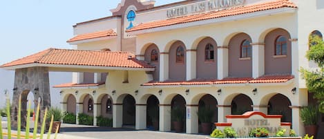 Voorkant van accommodatie