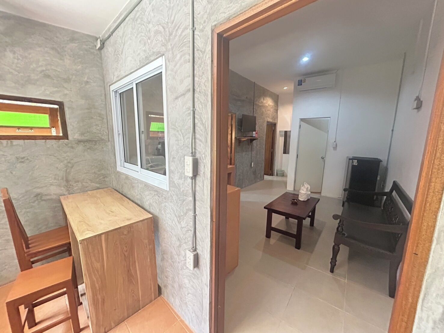 Family room with 2 bedroom | Living area