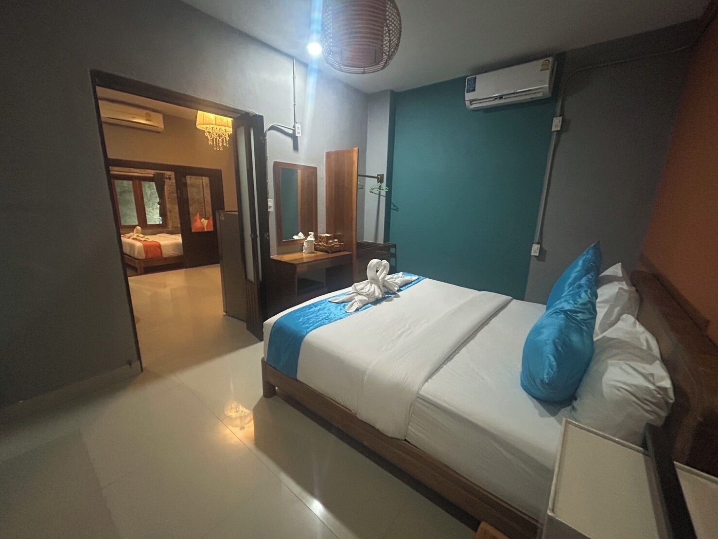 Family room with 2 bedroom | 책상, 무료 WiFi, 침대 시트