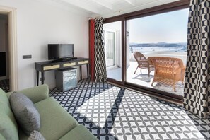 Familiesuite - 2 soveværelser | Terrasse/gårdhave