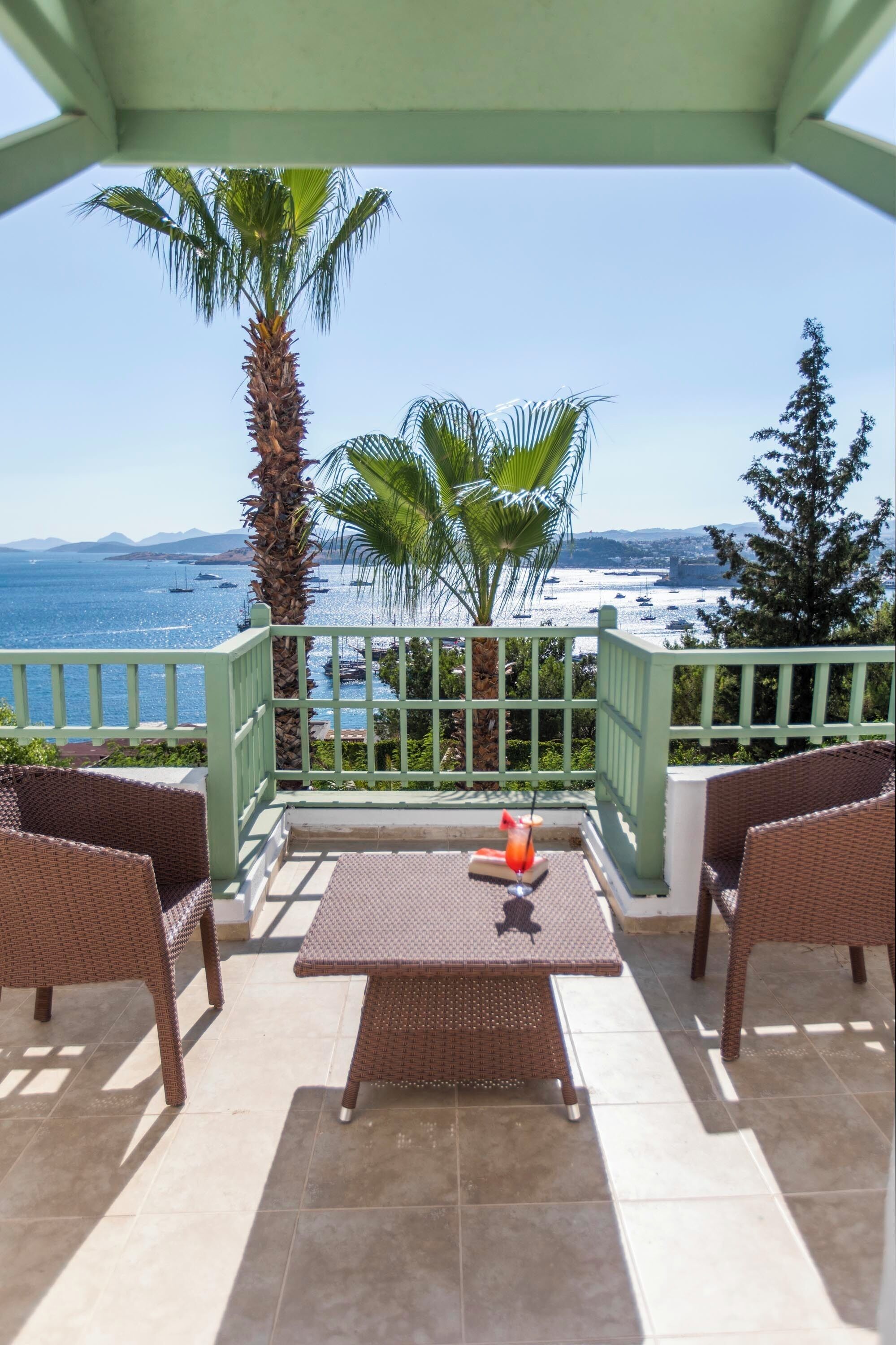 Chambre Standard, vue mer | Balcon