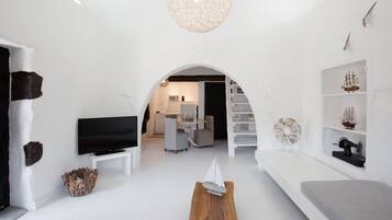 Apartment, Terrasse, Bergblick (Private) | Wohnbereich