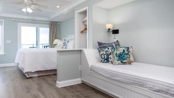 Premium Oceanfront King | Individually decorated, individually furnished, iron/ironing board