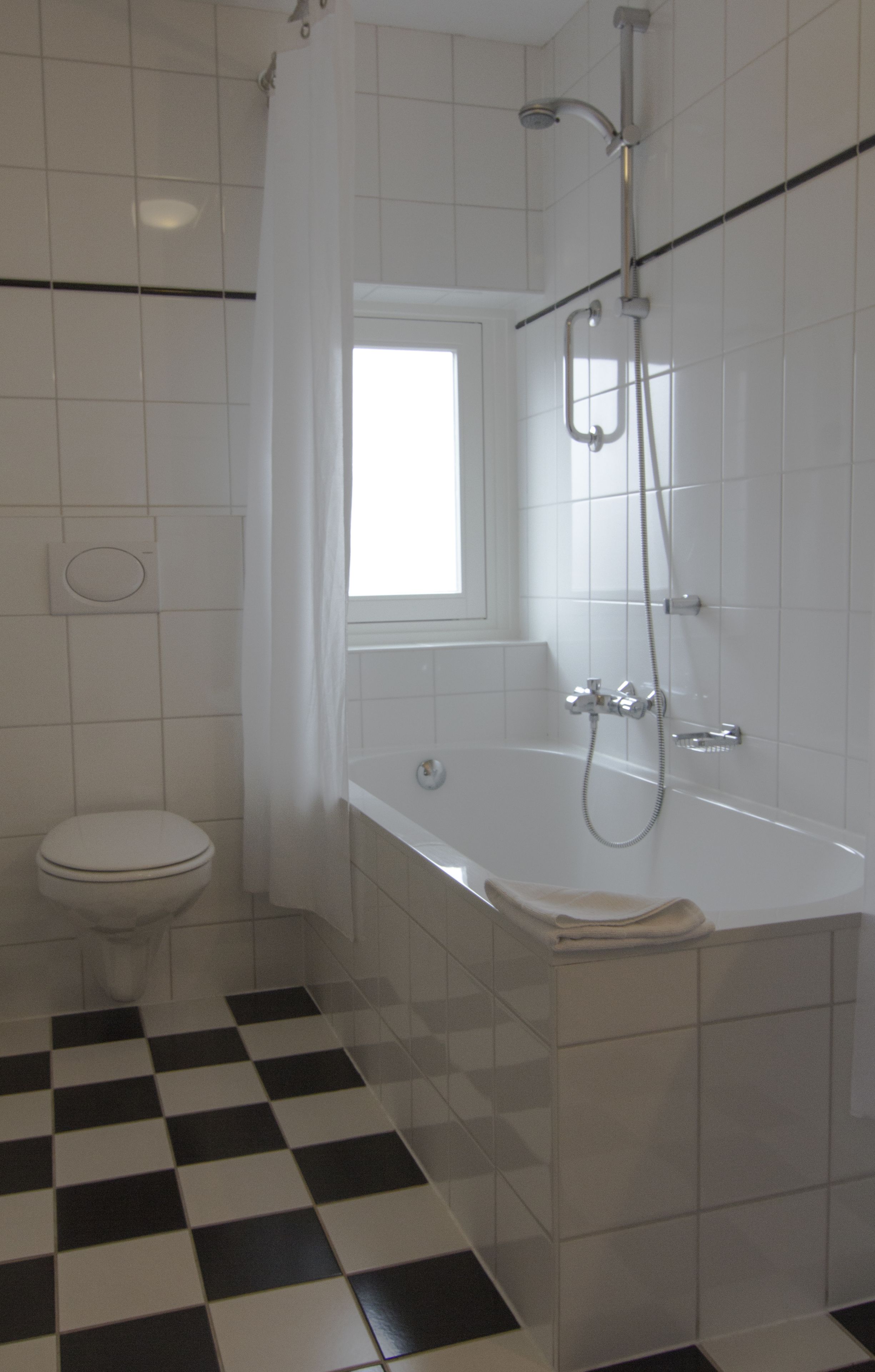 single room | bathroom | hair dryer, towels