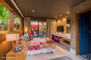 Minibar, wifi gratis y ropa de cama 