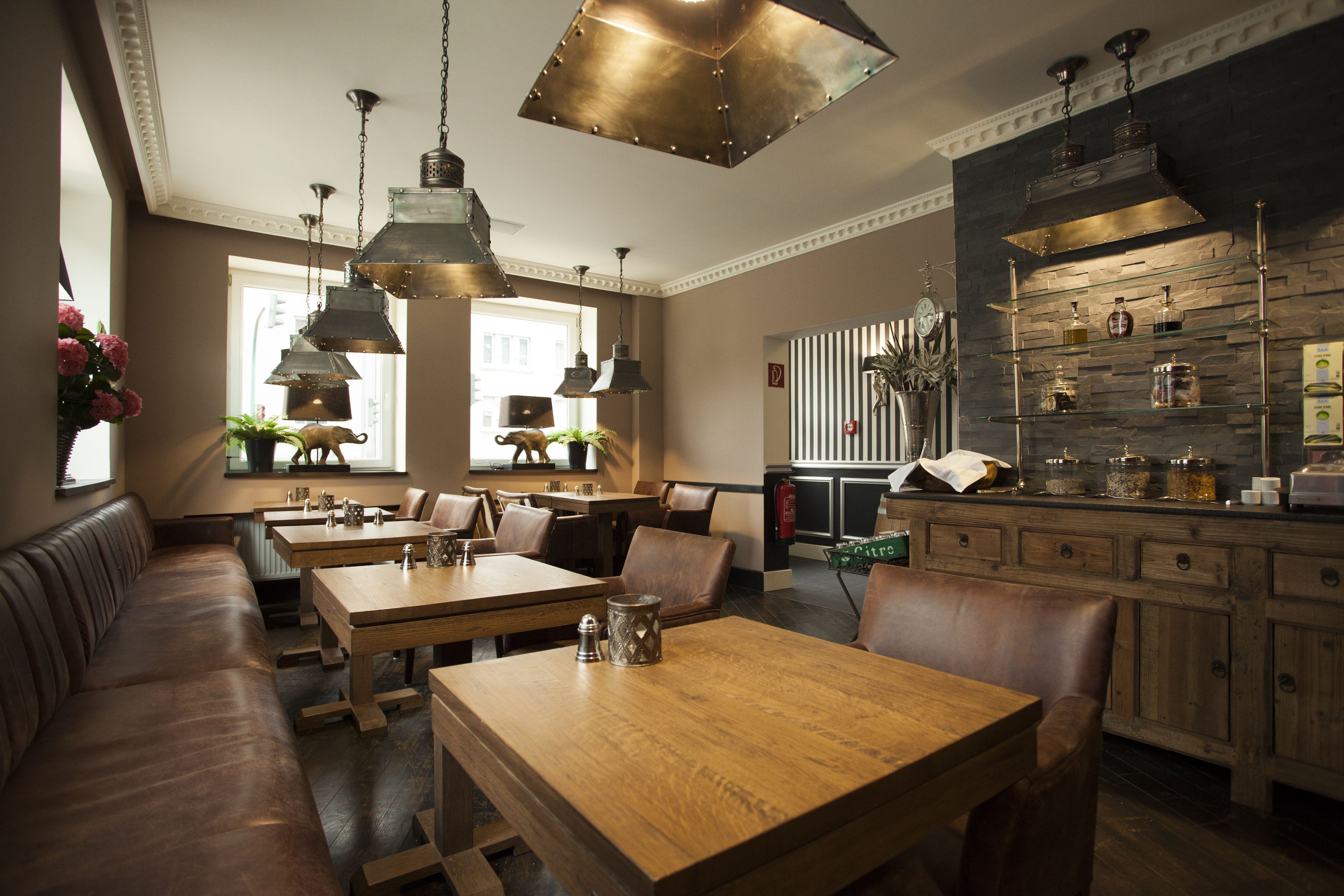 daily buffet breakfast (eur 17.5 per person)