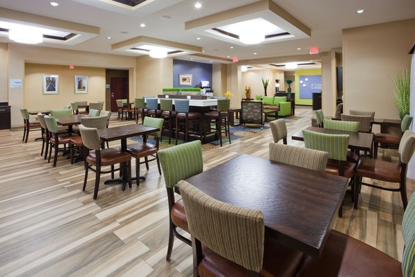 Free daily self-serve breakfast